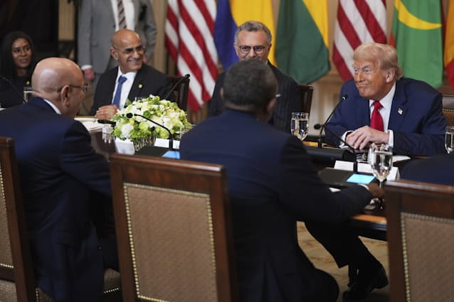 アフリカ5カ国首脳、トランプ氏に｢ノーベル賞に値する｣　会談で言及